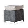 Conjunto de Jardín con Cojines Marrones AUSTIN
