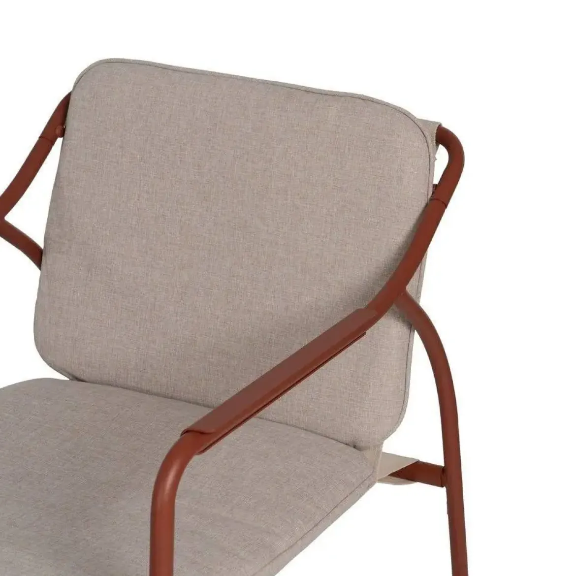 Conjunto de Jardín de Acero Color Terracota 614444