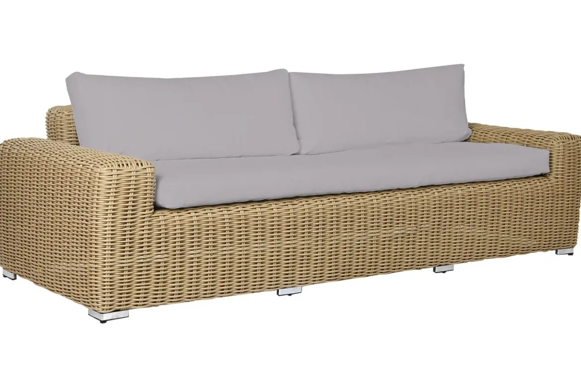 Conjunto de Jardín de Ratán Sintético con Dos Sillones MB-211134