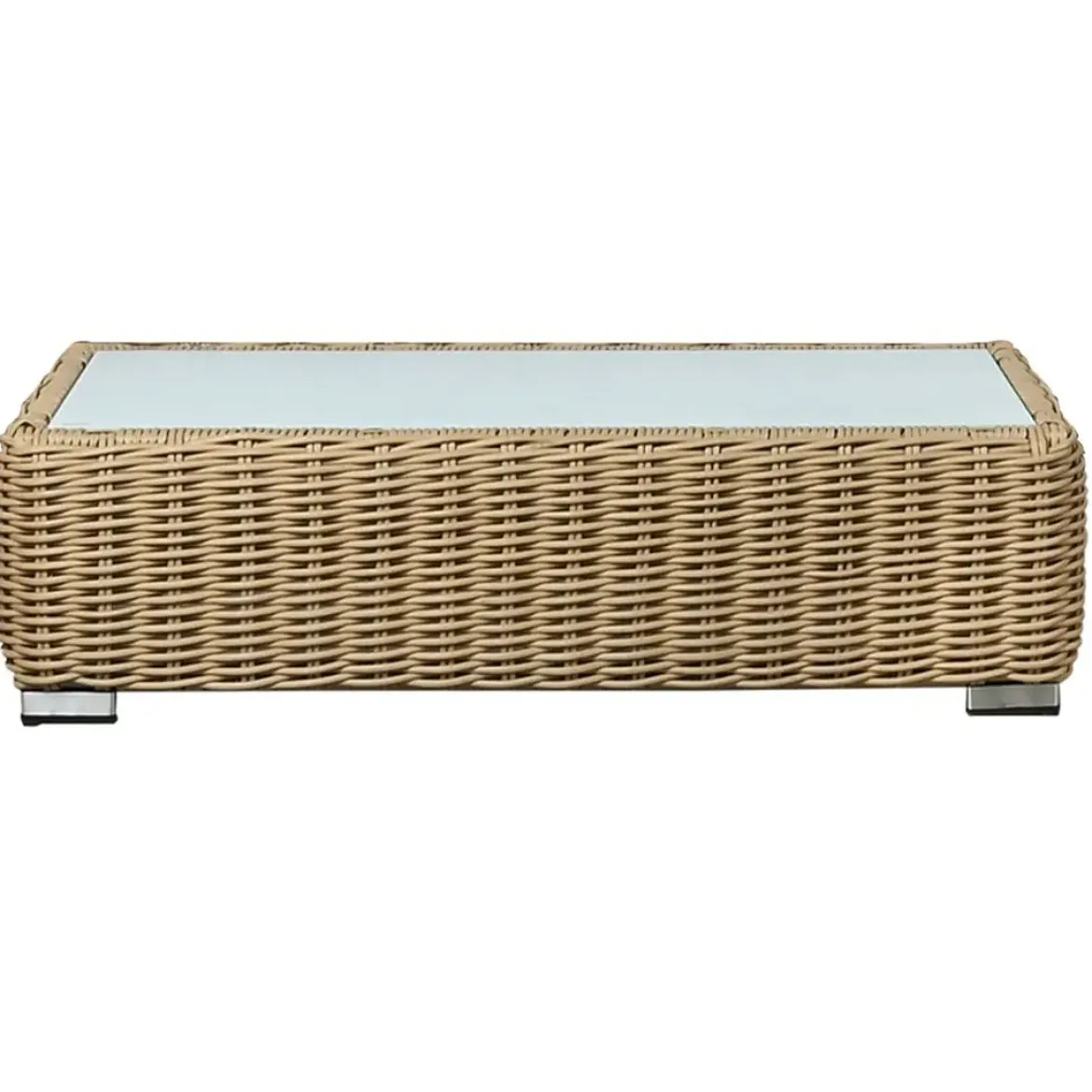 Conjunto de Jardín de Ratán Sintético con Dos Sillones MB-211134
