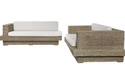 Conjunto de Jardín de Teca y Fibra MB-220079