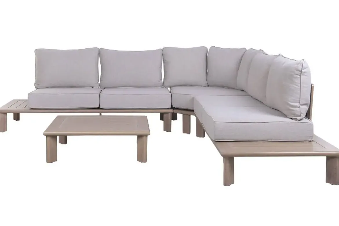 Conjunto de Jardín Rinconero Símil Madera MB-224519