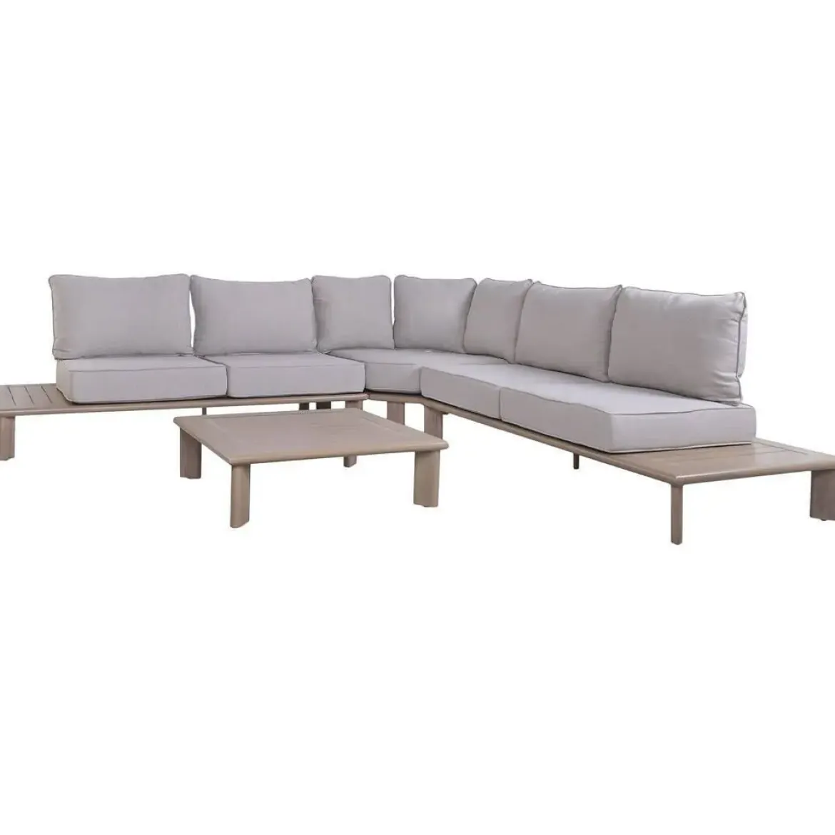 Conjunto de Jardín Rinconero Símil Madera MB-224519