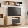 Conjunto de salón MOON EVO en Roble, Perla y Grafito Nº 28