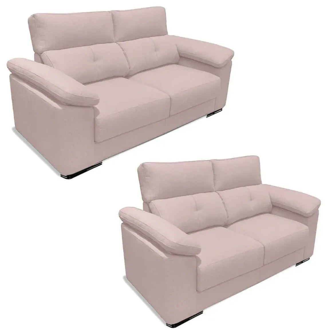 Conjunto de Sofá 3+2 Plazas con Cabezal Reclinable y Asientos Deslizantes MARÍA