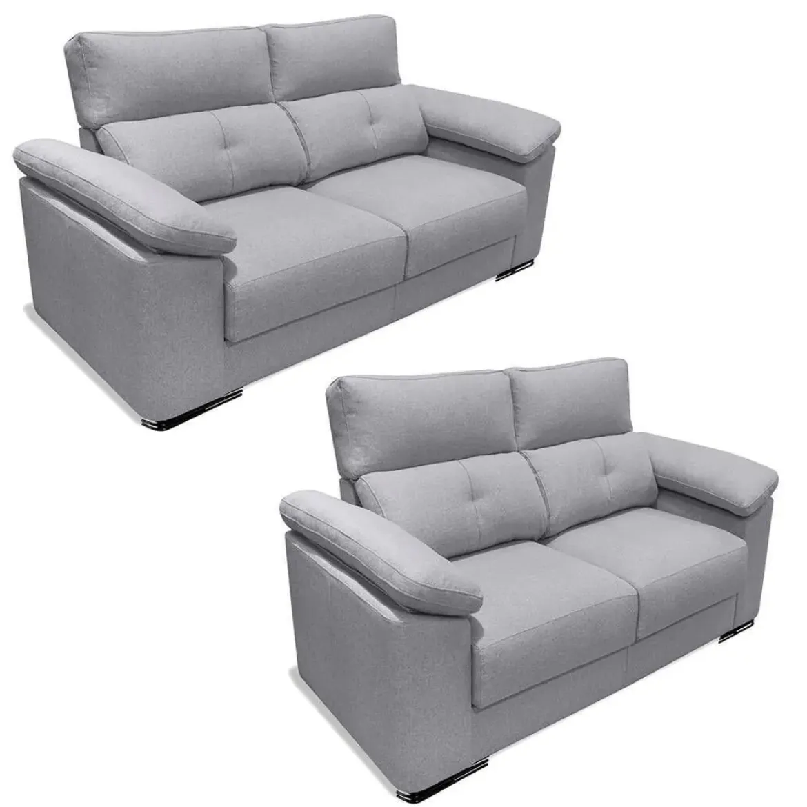 Conjunto de Sofá 3+2 Plazas con Cabezal Reclinable y Asientos Deslizantes MARÍA