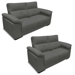 Conjunto de Sofá 3+2 Plazas con Cabezal Reclinable y Asientos Deslizantes MARÍA