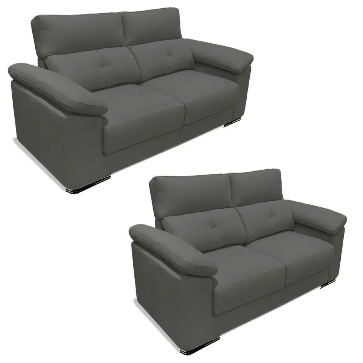 Conjunto de Sofá 3+2 Plazas con Cabezal Reclinable y Asientos Deslizantes MARÍA
