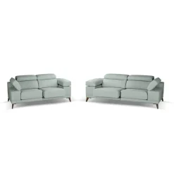 Conjunto Sofás 3+2 Plazas con Asientos Deslizantes Y Respaldo Reclinable NIZA