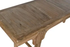 Consola Alargada en Teca Reciclada Natural MB-210556