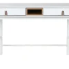 Consola Blanca con Cajones y Hueco MDF MB-211741