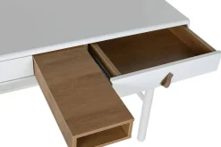 Consola Blanca con Cajones y Hueco MDF MB-211741