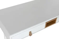 Consola Blanca con Cajones y Hueco MDF MB-211741