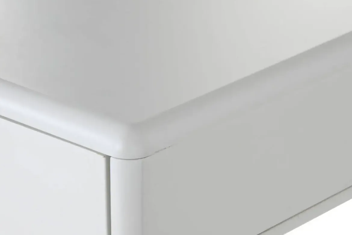 Consola Blanca con Cajones y Hueco MDF MB-211741