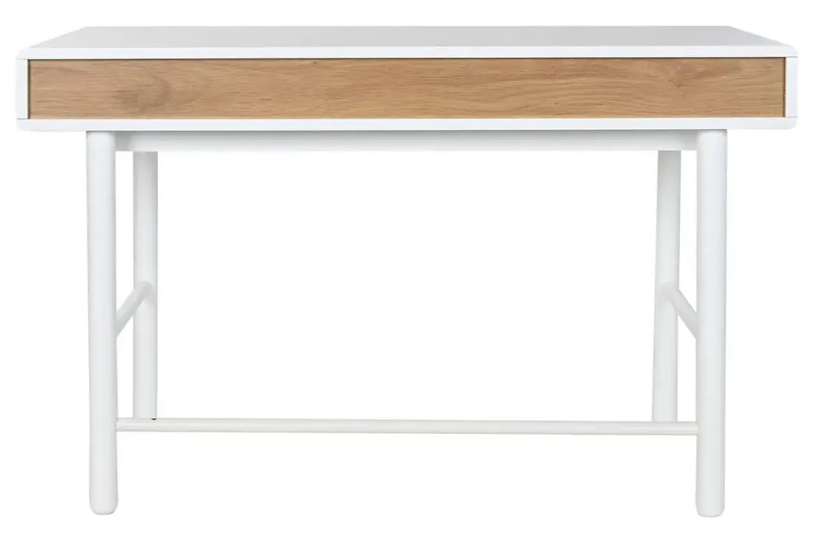 Consola Blanca con Cajones y Hueco MDF MB-211741