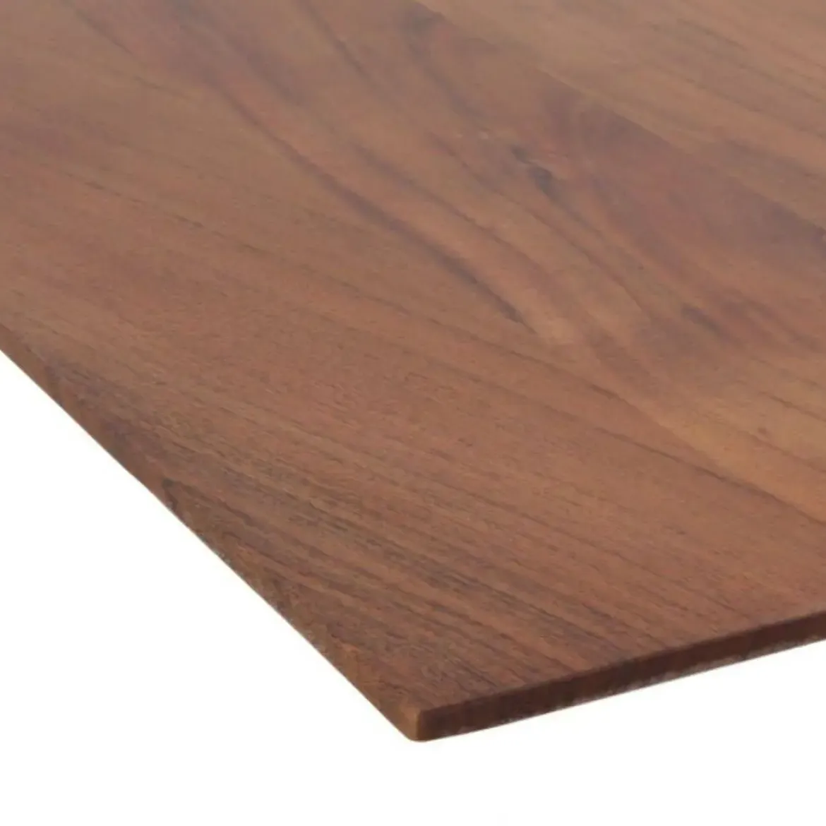 Consola con cajón de madera maciza de acacia acabado natural GABAR 10840