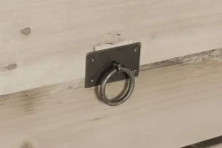 Consola de Entrada con 6 Cajones en Madera de Pino Marrón MB-204856