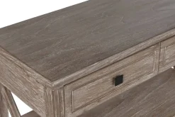 Consola de Madera Bayur con Cajones y Estantes MB-215348