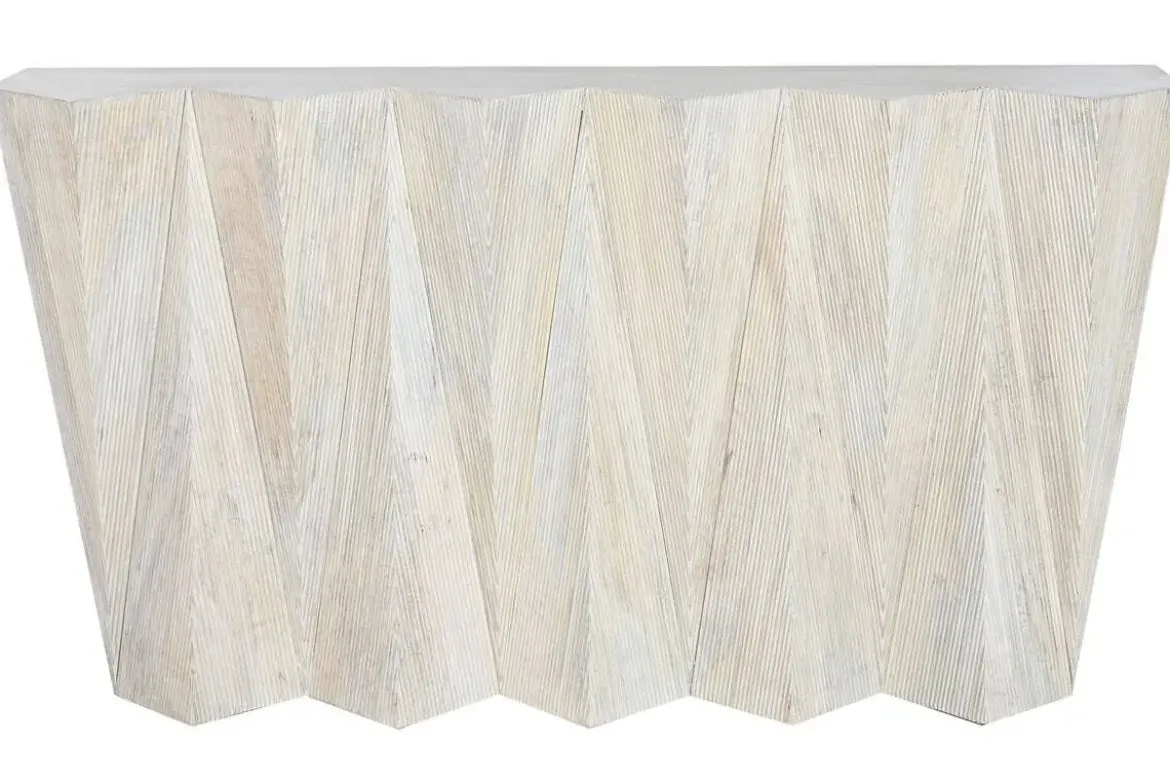 Consola de Madera de Mango Beige MB-212690