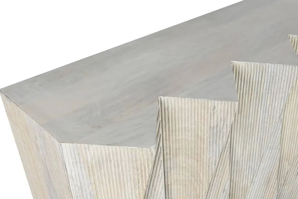 Consola de Madera de Mango Beige MB-212690