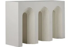 Consola de Madera de Mango Blanca 150 cm MB-213353