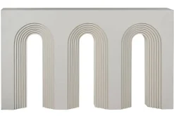 Consola de Madera de Mango Blanca 150 cm MB-213353