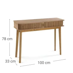 Consola de Madera de Paulownia de 100 cm ELOY 19880042