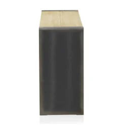 Consola de madera maciza chapada en abeto natural GABAR 10931