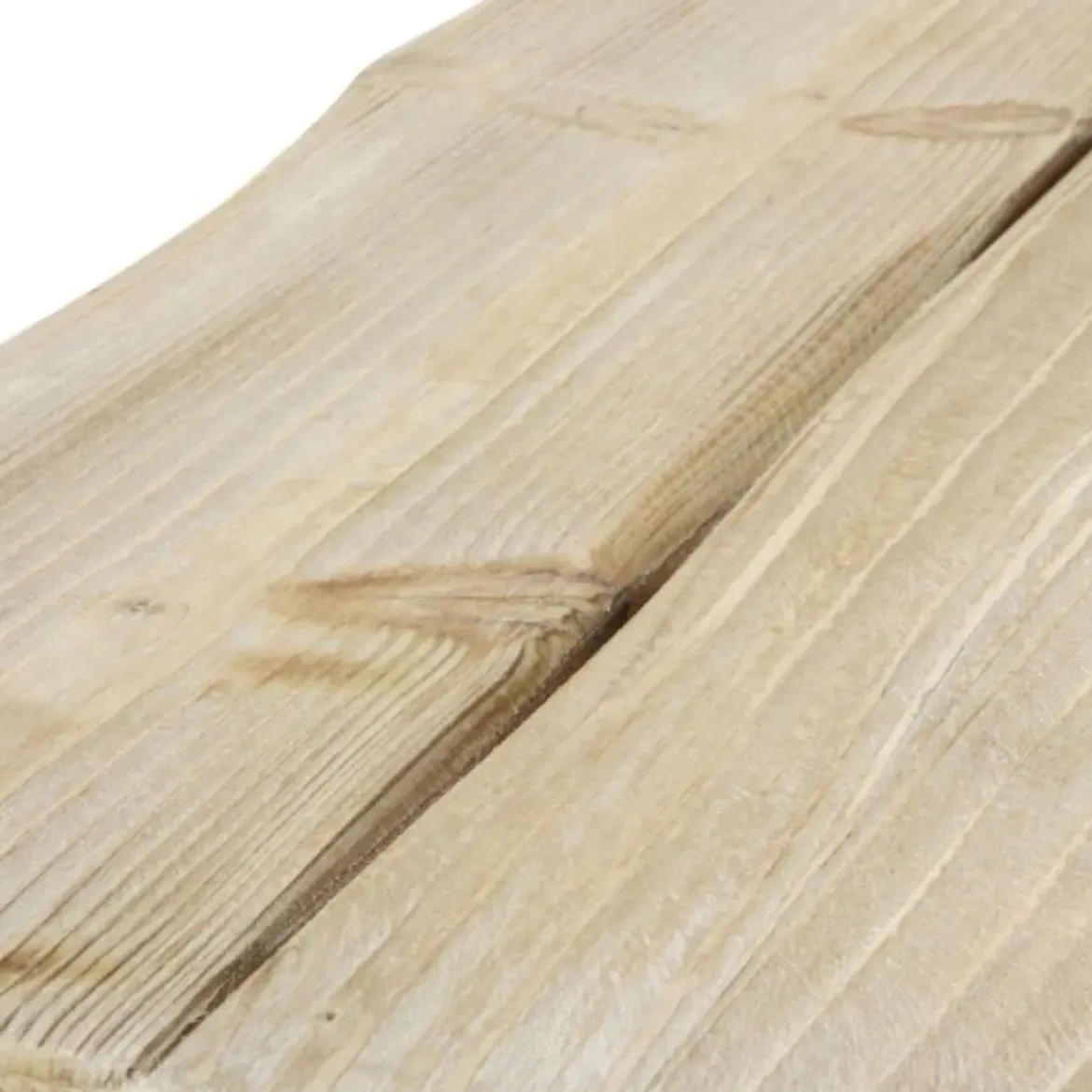 Consola de madera maciza chapada en abeto natural GABAR 10935