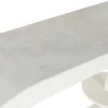 Consola de MDF Acabado Rugoso Blanco MB-216611