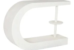 Consola de MDF Acabado Rugoso Blanco MB-216611