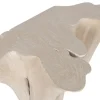 Consola de Raíz de Teca Decapé Blanco MB-223003
