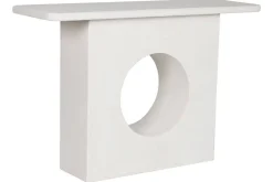 Consola de Recibidor Blanca de Madera Abeto y MDF MB-212194