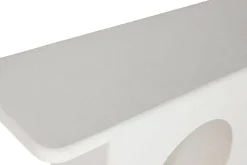 Consola de Recibidor Blanca de Madera Abeto y MDF MB-212194