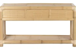 Consola de Recibidor de Bambú y Ratán Natural MB-221752