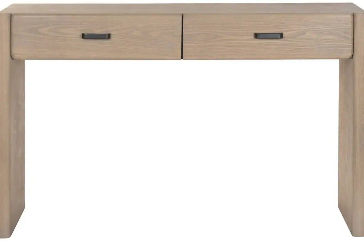 Consola de Recibidor de Madera de Abeto con 2 Cajones MB-219971