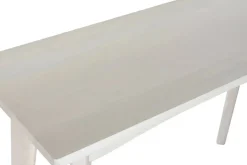 Consola de Recibidor de Madera de Mango Blanco Roto MB-215072
