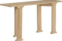 Consola de Recibidor de Madera de Mango Natural 160 cm MB-224134