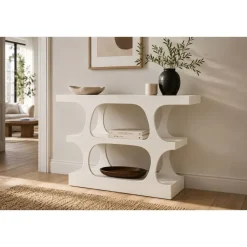 Consola de Recibidor de MDF Acabado Crudo MB-227616