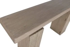 Consola de Recibidor en Madera de Olmo Macizo Natural MB-226318