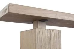 Consola de Recibidor en Madera de Olmo Macizo Natural MB-226318