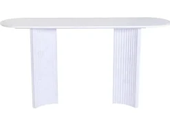 Consola de Recibidor Simil Mármol Blanco con Granito MB-226678