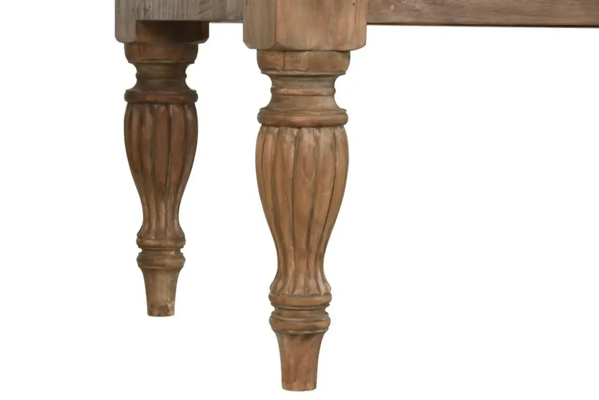 Consola de Teca Reciclada con 4 Cajones MB-217304