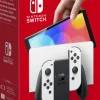 Consola Nintendo Switch OLED Blanca 64GB con Juego EVERYBODY 1-2 SWITCH 7454-4525