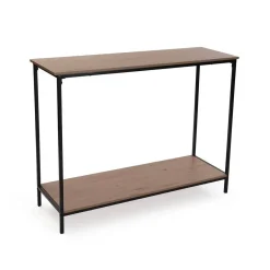 Consola Recibidor Industrial Madera y Metal ZIPA 106 cm 22710021