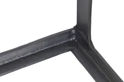 Consola Set 2 de Mármol y Aluminio Acabado Patinado MB-208493