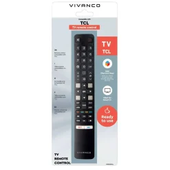 Control Remoto Vivanco para Televisores TCL y Smart TV VNREMOTETCL