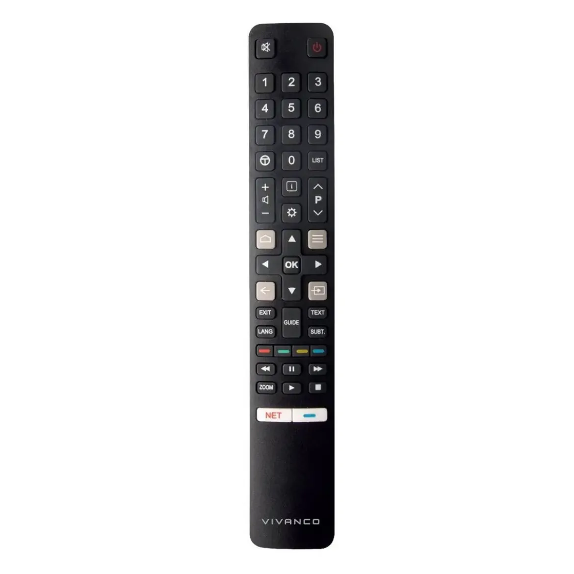 Control Remoto Vivanco para Televisores TCL y Smart TV VNREMOTETCL