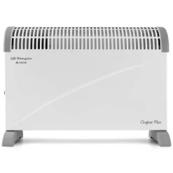 Convector Eléctrico 2000W con Termostato y Turbo ORBEGOZO CVT3400