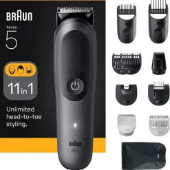 Cortapelo Multifunción All-in-One Series 5, 11 en 1 BRAUN AIO5560